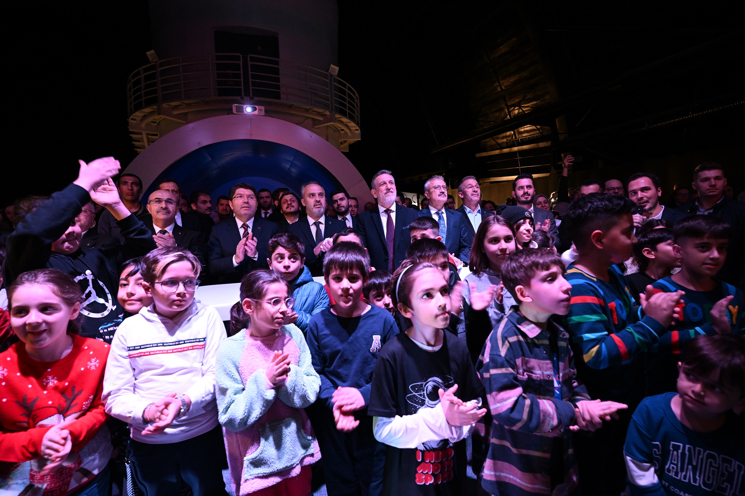 Türkiye’nin İlk İnsanlı Uzay Yolculuğu GUHEM’de Canlı Takip Edildi