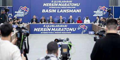 6. Uluslararası Mersin Maratonu’nun Basın Lansmanı Gerçekleşti