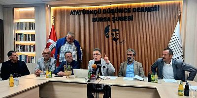 ADD Bursa Şube Başkanı Gürhan Akdoğan: Yeniden Atatürk Cumhuriyeti'ne Ulaşacağız, Söz Veriyoruz!