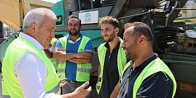 Balkan Mahallesi’nde Yollar Asfaltlanıyor