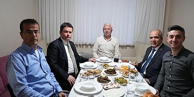 Başkan Aydın, Ayaz Ailesinin İftar Sofrasına Konuk Oldu