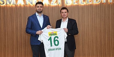 Başkan Aydın, Bursaspor Yönetimini Ağırladı