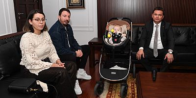 Başkan Aydın’dan SMA hastası Çağan Ata Baran’a Destek Çağrısı