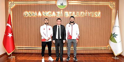 Başkan Aydın Tarihi Başarı Yakalayan Kardeşleri Ağırladı