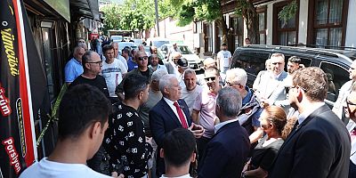 Başkan Bozbey’den Yangında Zarar Gören Bölgelere Ziyaret