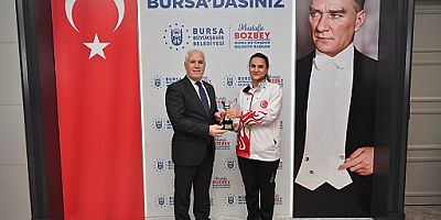 Başkan Bozbey, Dünya Şampiyonu Dilek Yavaş’ı Ağırladı