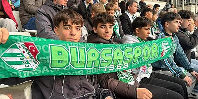 Başkan Erkan Aydın Bursaspor Coşkusunu Çocuklarla Yaşadı