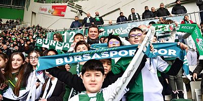 Başkan Erkan Aydın Çocuklarla Bursaspor Coşkusunu Paylaştı 