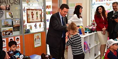 Başkan Erkan Aydın’dan Çocuklara Bayram Ziyareti