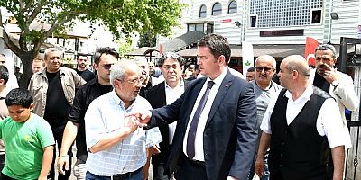 Başkan Erkan Aydın Güneştepe Sakinleriyle Bir Araya Geldi 