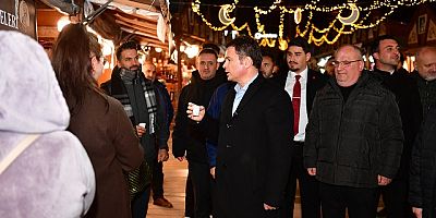 Başkan Erkan Aydın Ramazan Sokağı’nda Vatandaşlarla Buluştu 