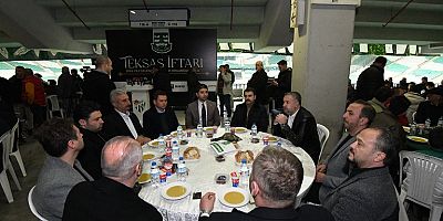 Başkan Erkan Aydın Teksaslı Bursasporlular Derneği’nin İftarına Katıldı