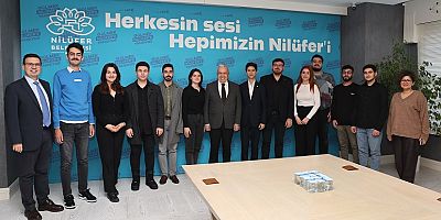 Başkan Şadi Özdemir Gençleri Ağırladı