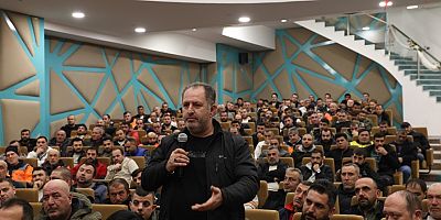 Başkan Şadi Özdemir, Temizlik İşçileri ile Buluştu