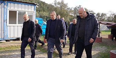 Başkan Usta’dan Hisardere Nekropolü’nde İnceleme