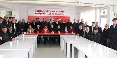 Bursa CHP İl Başkanı Nihat Yeşiltaş' tan Yenişehir'de Erken Seçim Mesajı!