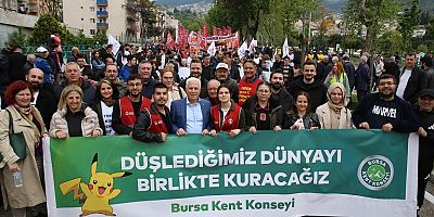 Bursa’da 1 Mayıs Coşkusu