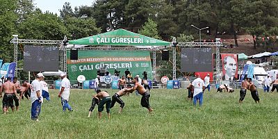 Bursa’da, 63. Tarihi Çalı Yağlı Güreşleri Heyecanı