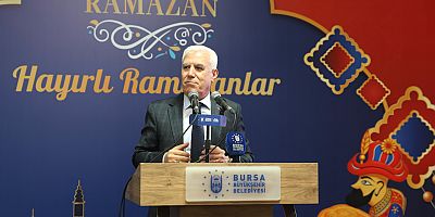 Bursa'da Gönüller Büyükşehir’in İftar sofrasında Buluştu