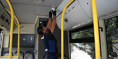 Bursa'da Otobüsler Daha da Güvenli