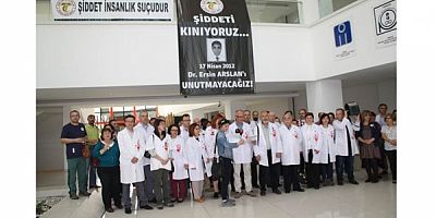 Bursa Tabip Odası Dr. Ersin Arslan’ın Ölüm Yıldönümünde Basın Açıklaması Yaptı