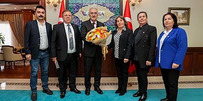 Bursa Valisi Ayyıldız’a TÜED Uludağ Şubesinden Ziyaret