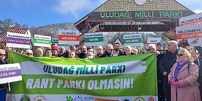 Bursalılar Uludağ Milli Parkı'na Sahip Çıkıyor