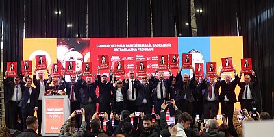 CHP Bursa 'den Görkemli  bayramlaşma