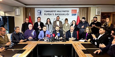 CHP Bursa Gençlik Kolları'ndan KYK Bursu Tepkisi