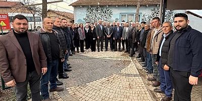 CHP Bursa İl Başkanı Nihat Yeşiltaş İznik’te Sahadaydı