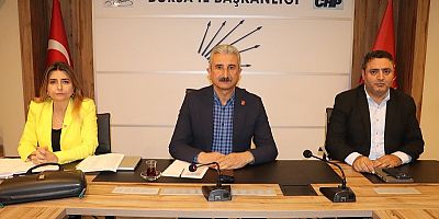 CHP Bursa İl Yönetiminde  Görev Dağılımı Yapıldı: 