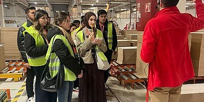 Çilek, Geleceğin Mühendislerini Üretim Sahasında Ağırladı