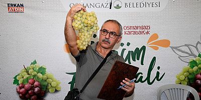 En Kaliteli Üzümler Osmangazi’de Yarıştı 