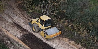 Gemlik Belediyesi Gencali–Kumsaz Bölgesinde Yol Çalışmalarını Tamamladı