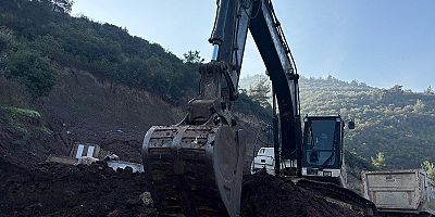 Gemlik Belediyesi’nden Kurşunlu’da Yeni Yol Çalışması
