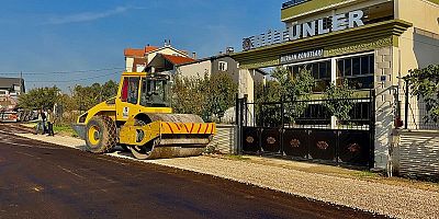 Gemlik Belediyesi'nden Kurşunlu'da Yol Çalışması