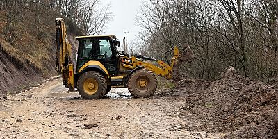 Gemlik Belediyesinden Kuvvetli Yağış Mesaisi