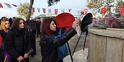 Gemlik’te 200 Genç, 10 Kasım'da Atatürk’ün Huzurunda Gençliğe Hitabe Okudu