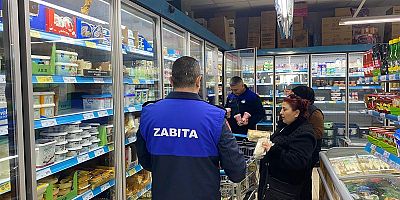 Gemlik'te Zabıtadan Market Denetimi