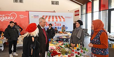 Girişimci Kadınların El Emeği Osmangazi Meydanı’nda Buluştu