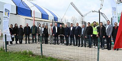 Karacabey'de Hamam ve Sauna Kompleksinin Temeli Atıldı