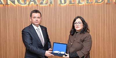 Mimarlar Odası Başkan Aydın'a Ziyaret