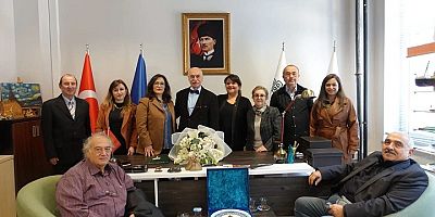 Mimarlar Odası Bursa Şubesi Kültür AŞ'yi Ziyaret Etti