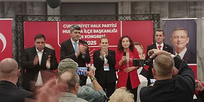 Mudanya CHP'de  Seda Bozkaya Güzelkaya İlçe Başkanı Seçildi