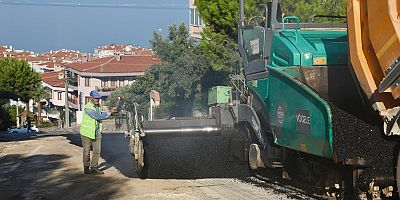 Mudanya'da Yollar Yenileniyor