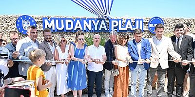 Mudanya Plajı, Büyükşehir Kalitesiyle Hizmete Açıldı