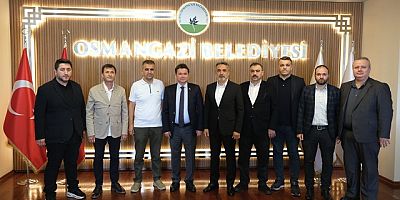 MÜSİAD Bursa'dan Başkan Aydın'a Kutlama Ziyareti