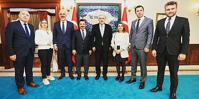 NİLTİMDER, Bursa Valisi Erol Ayyıldız'ı Makamında Ziyaret Etti.