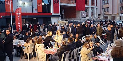 Nilüfer CHP'den  Sokak İftarı