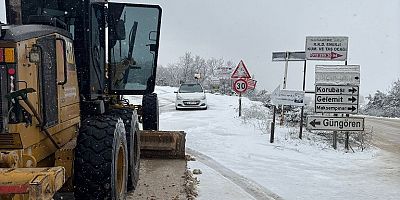 Nilüfer’de Kar Mesaisi